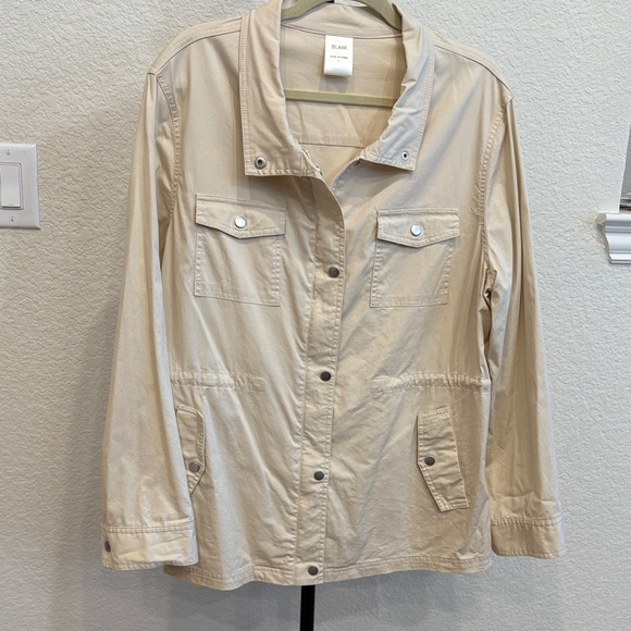 Blair Cream Utility Jacket - Picture 1 of 8